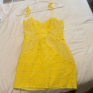 Yellow Picnic Dress